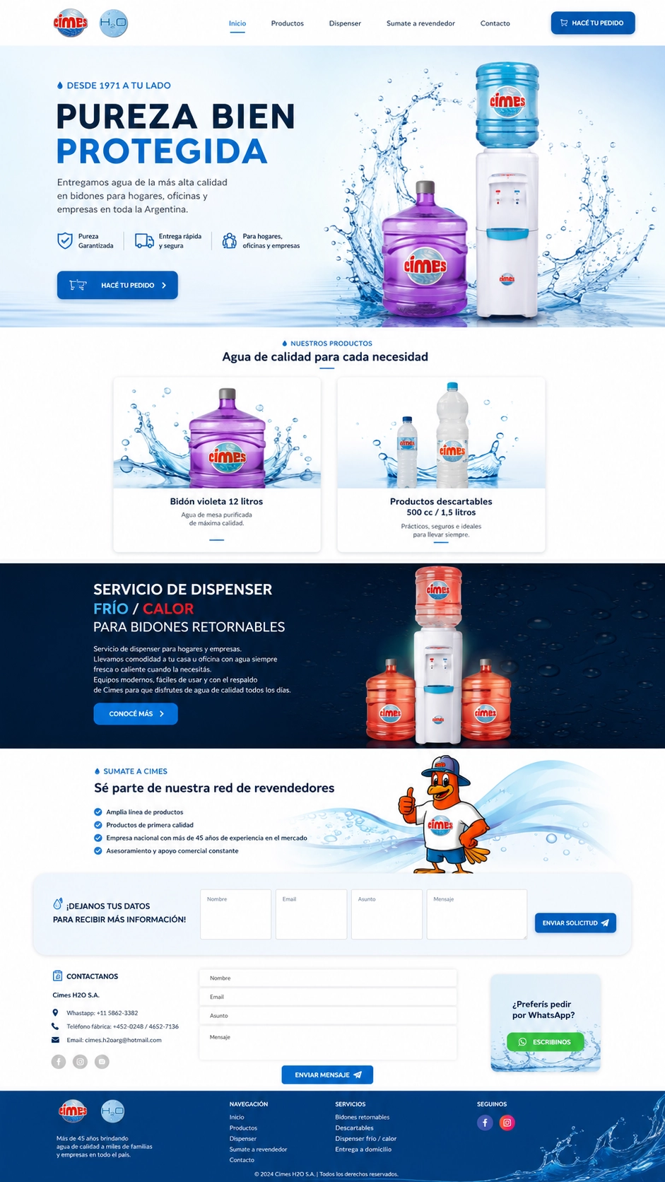 Cimes H2O